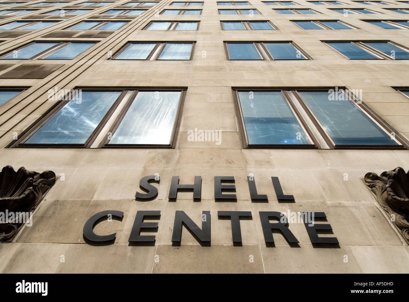 Shell Centre London England UK Stockfoto