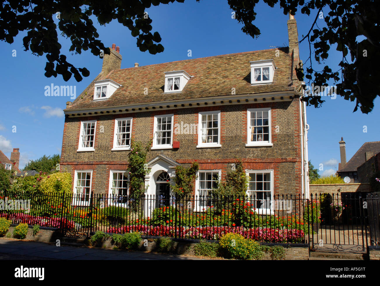 Typische große Haus Ely Cambridgeshire UK Stockfoto