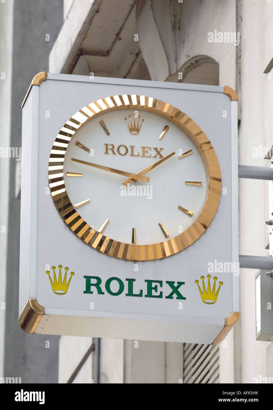 Rolex Zeichen Stockfotografie Alamy