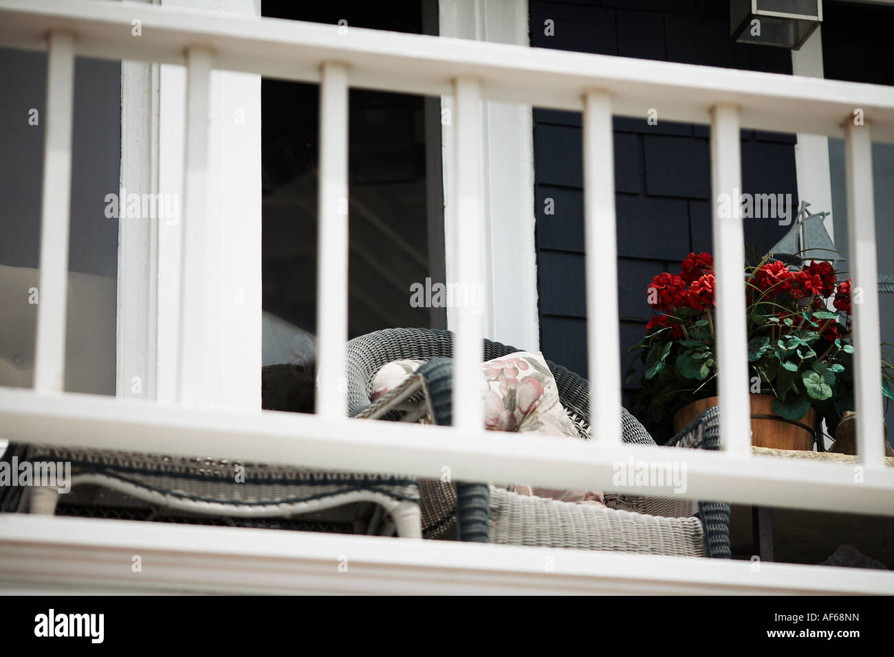 Strandterrasse in Manhattan Beach, Los Angeles County, Kalifornien, USA Stockfoto