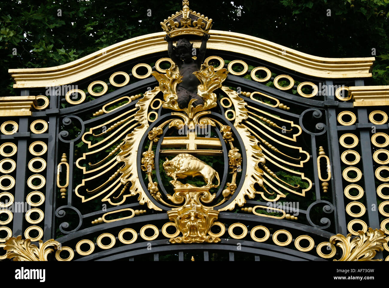 Tor der St James Park, London Stockfoto