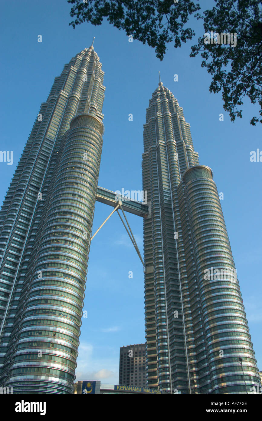 Petronas twin towers Stockfoto