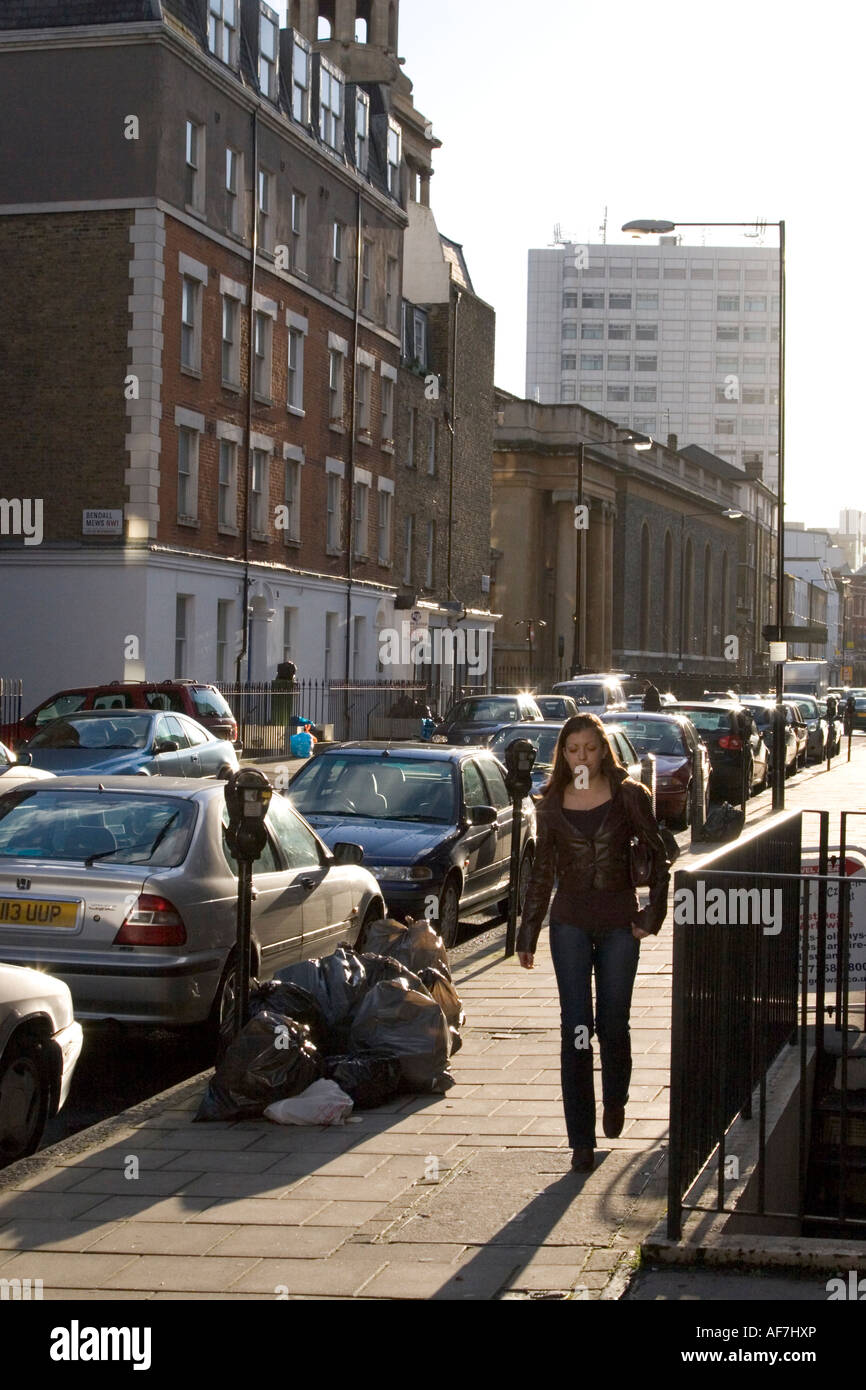 Lisson Grove NW8 West London England März 2007 Stockfoto