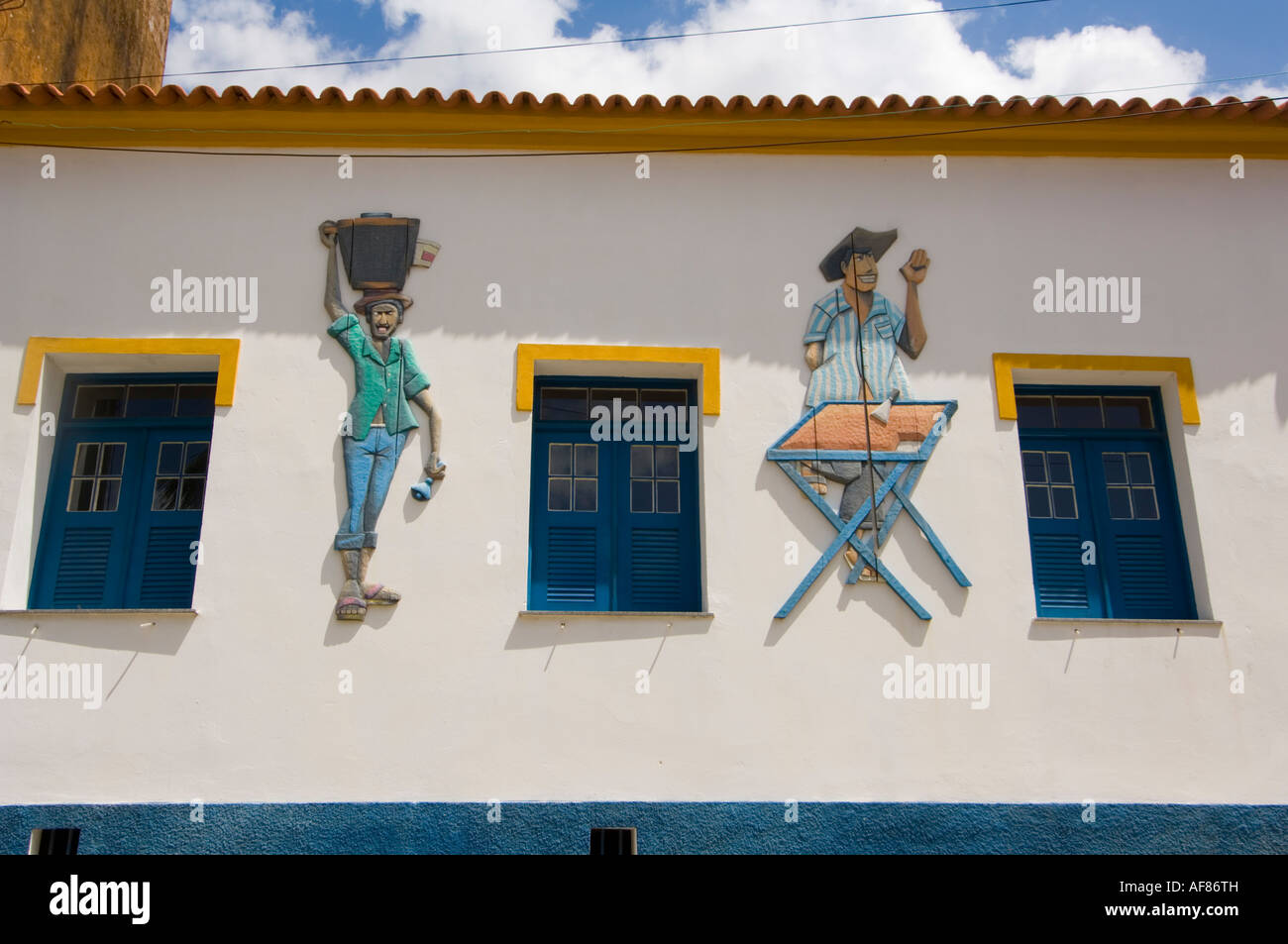 Haus São Luis Maranhão Brasilien Stockfoto