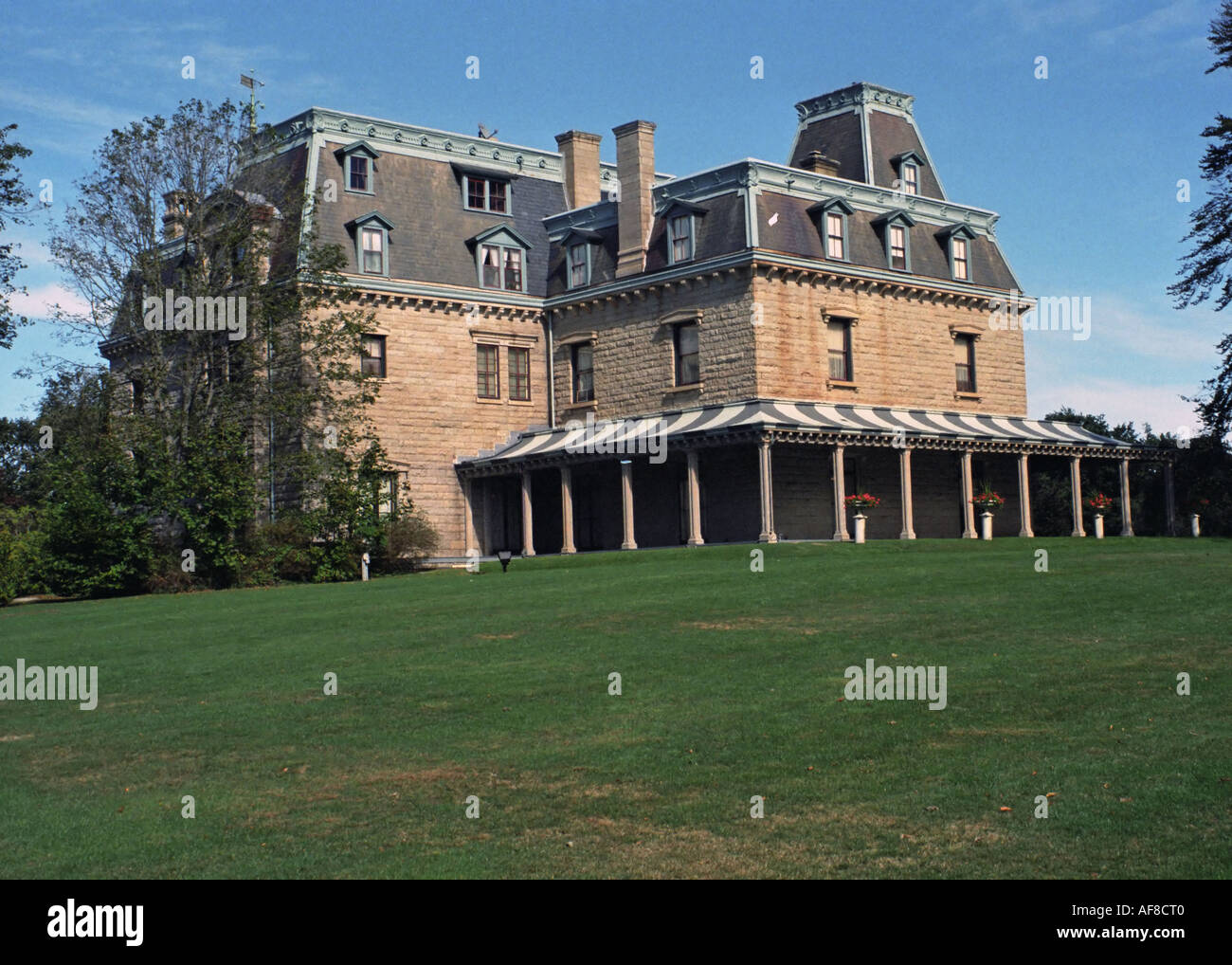 Schloss-Sur-Mer, Newport, Rhode Island Stockfoto