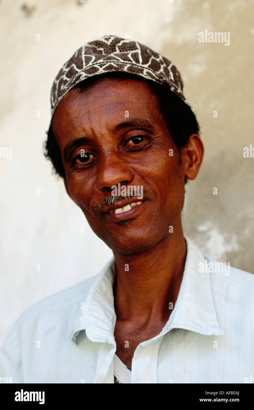 Korbmacher, Stadt Sansibar, Tansania, Afrika Stockfoto