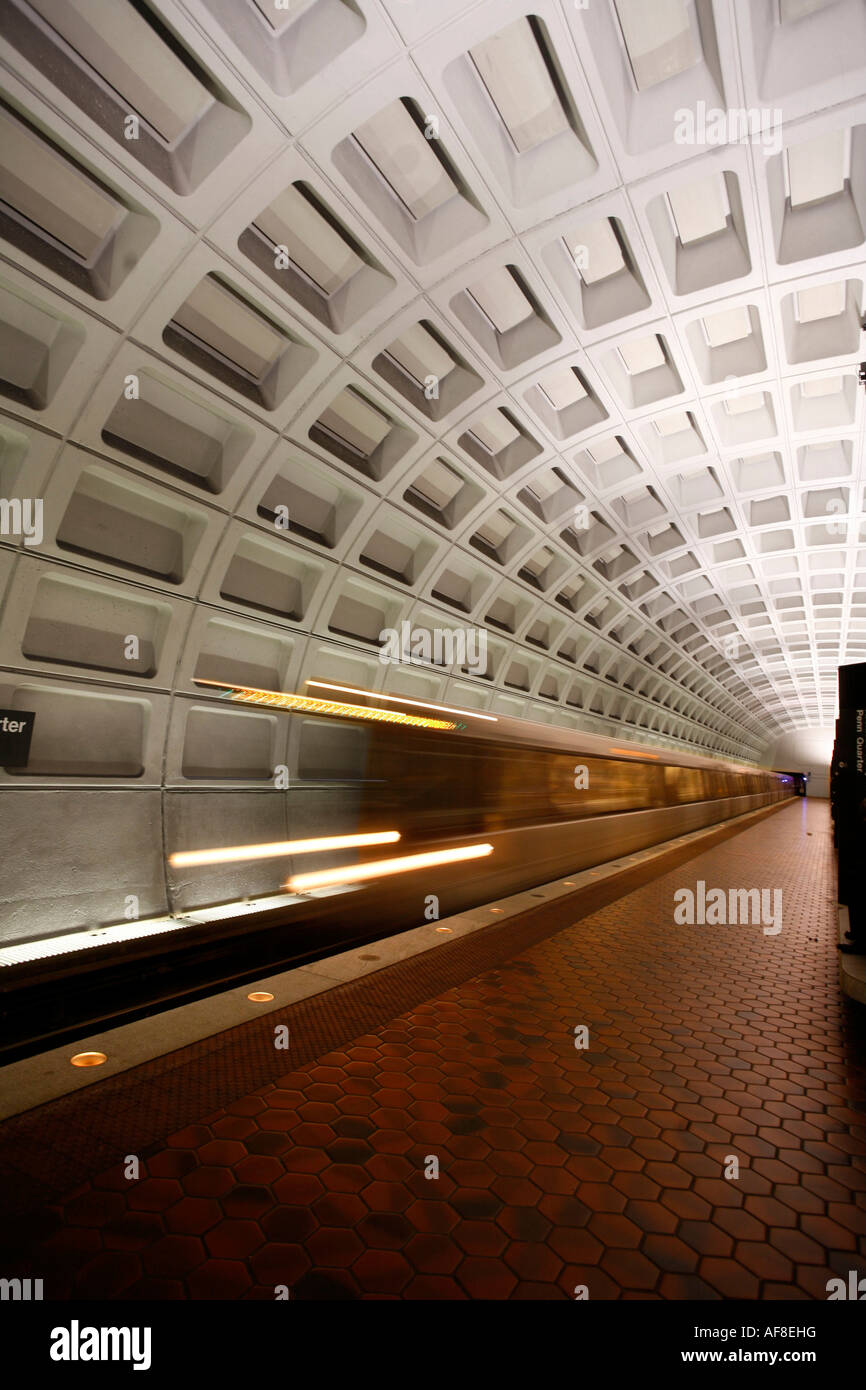 Der Washington Metro, Washington DC, Vereinigte Staaten, USA Stockfoto