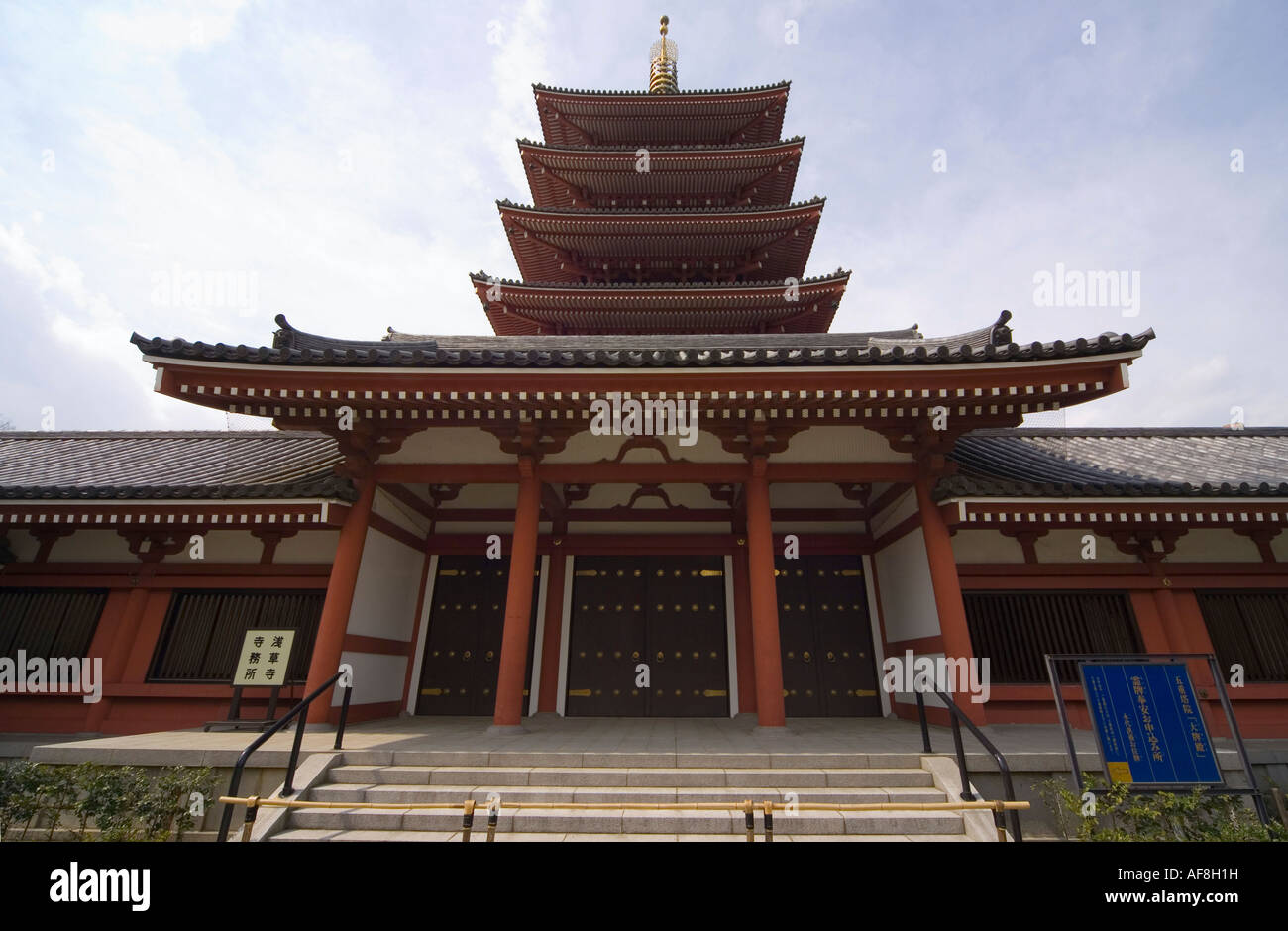 Asien, Japan, Tokyo, Asakusa-Tempel Stockfoto