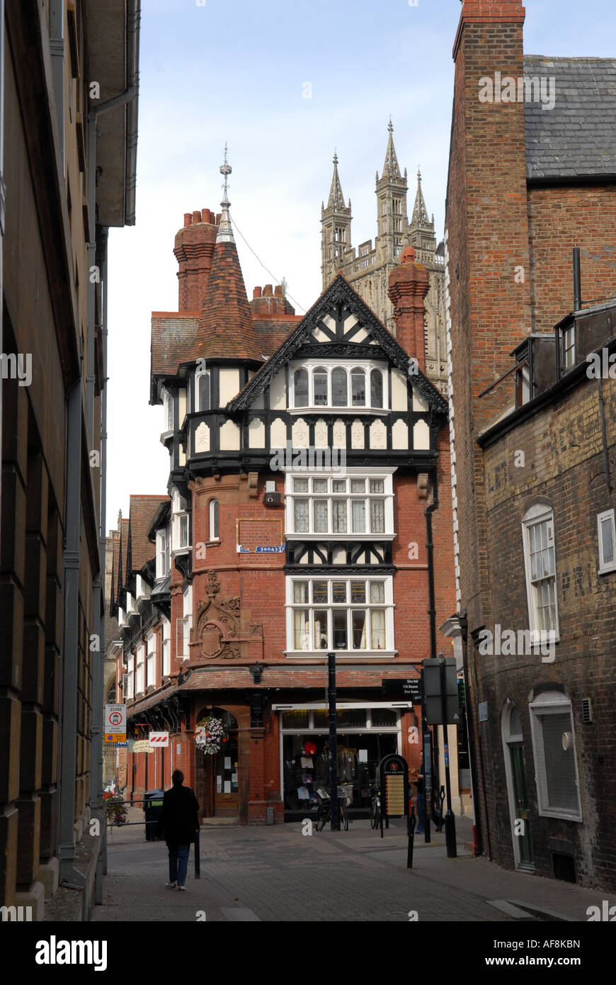 Westtor der Stadt von Gloucester in England Uk Stockfoto