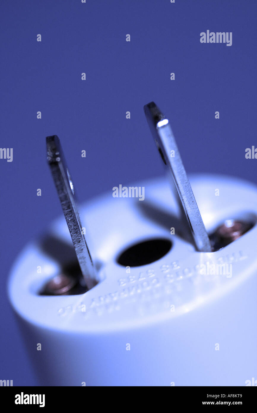 Ein Stock Foto von einen Adapter-Stecker Stockfoto
