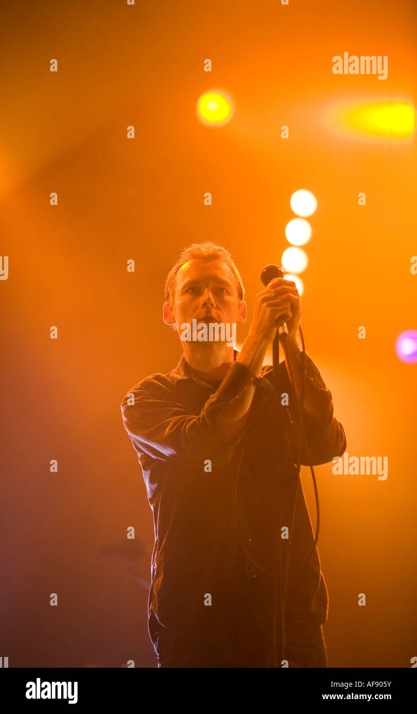 Jesus Mary Chain beim verbinden Musikfestival in Schottland Stockfoto