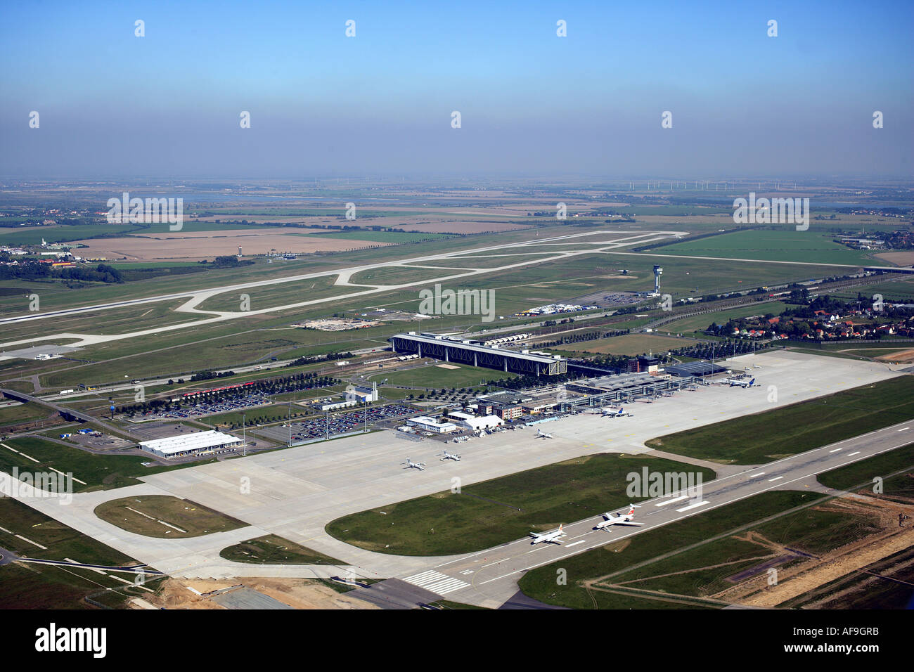 Flughafen, Deutschland, Sachsen, Leipzig Stockfoto