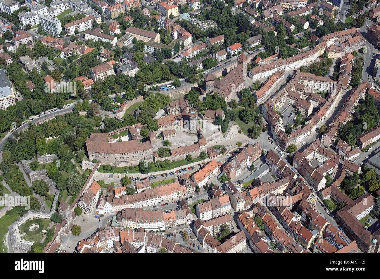 Nürnberger Burg, Deutschland, Bayern, Nürnberg Stockfoto