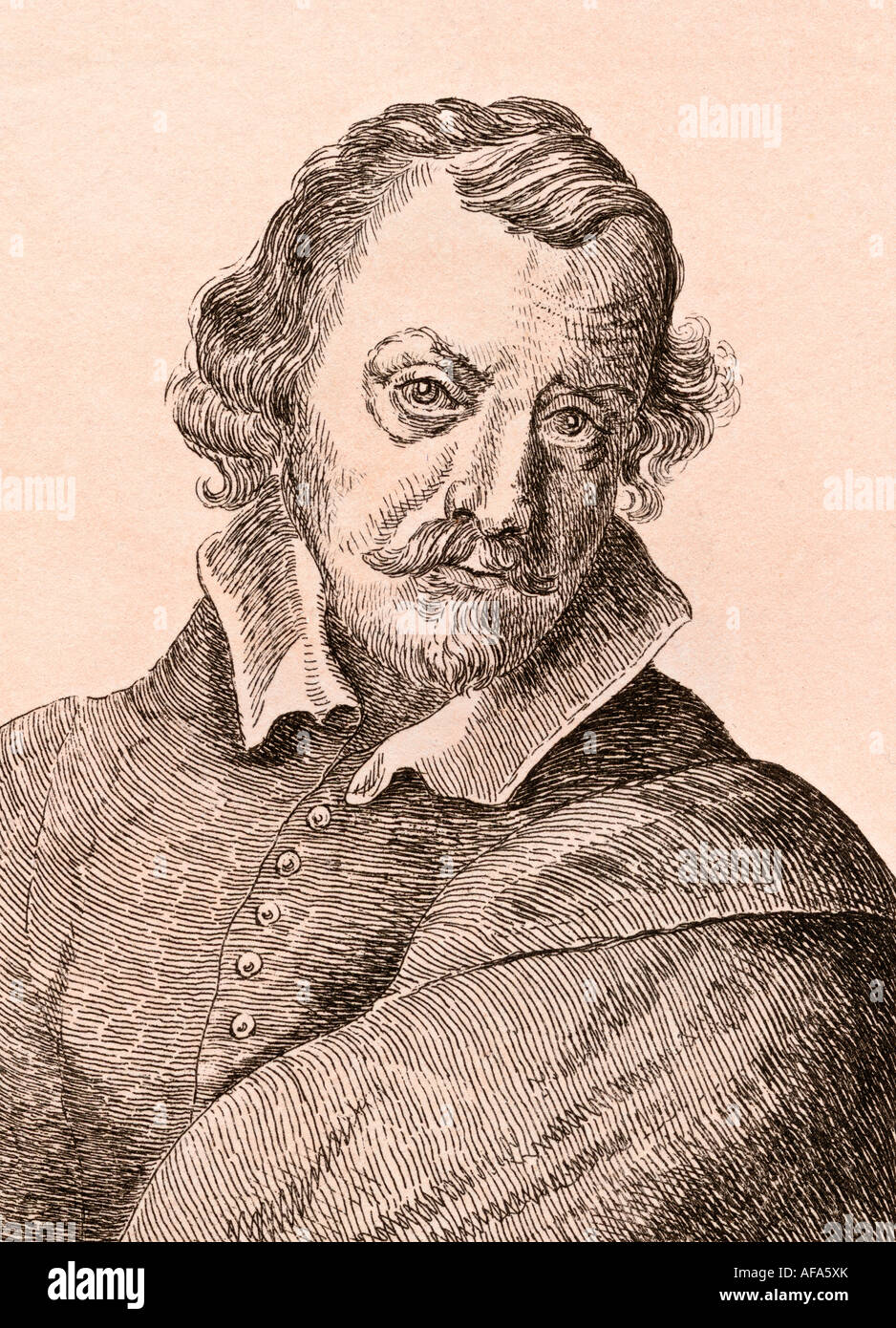Pietro da Cortona, Namensgeber von Pietro Berettini, 1596 - 1669. Italienischer Barockmaler und Architekt. Stockfoto