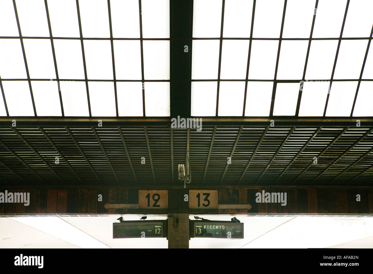 Der Bahnhof Florenz, Italien. Bahnhof Firenze Santa Maria Novella Stockfoto