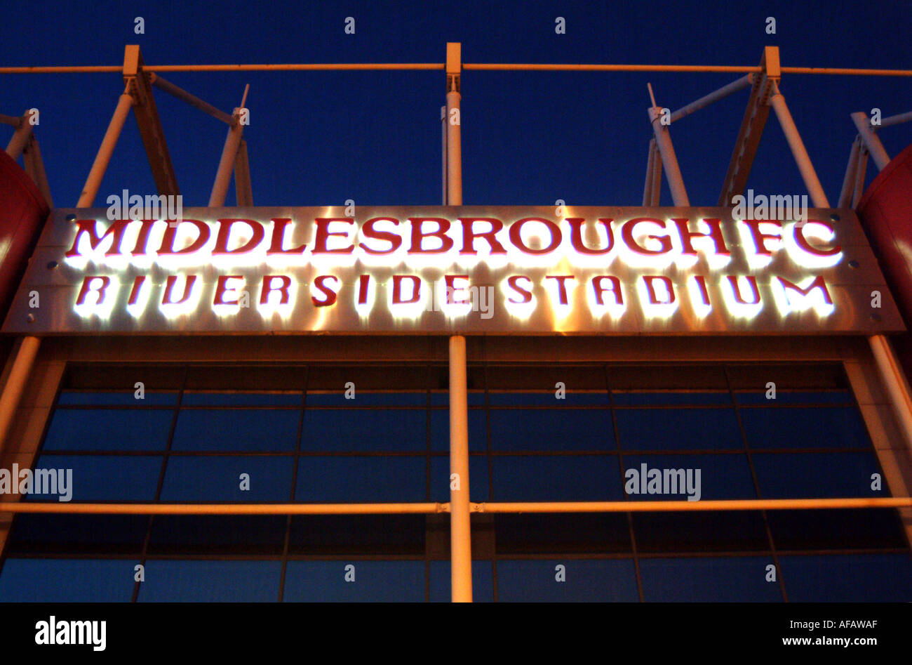 Middlesbrough Football Club Stockfoto