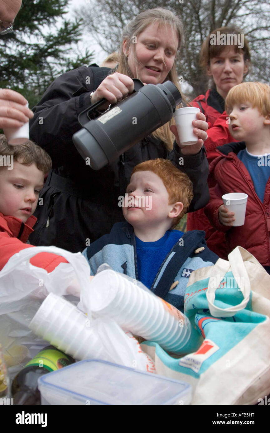 Selbst nachhaltige Alternative Leben in Ehre Oak Park, South East London, England 2007 Stockfoto