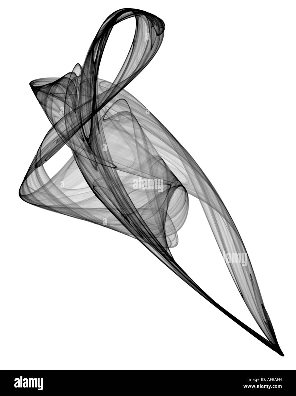 Abstrakte Fraktal Bild ähnlich verdreht Webtradition Stockfoto