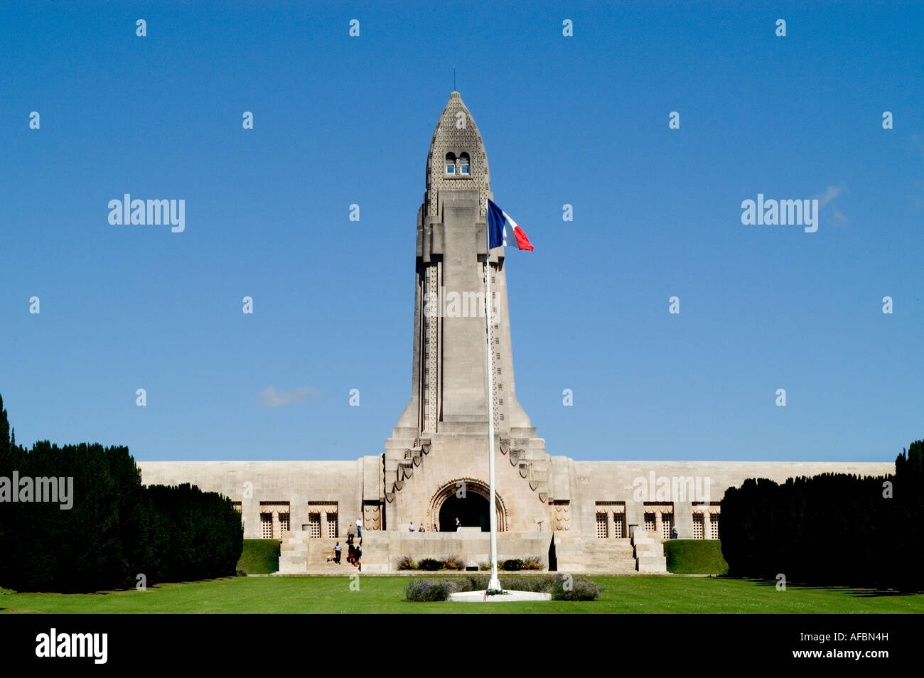 Verdun Erster Weltkrieg 1 Friedhof Douaumont Frankreich Französisch Stockfoto