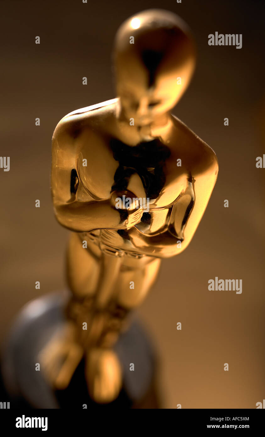 Oscar Art award Stockfoto