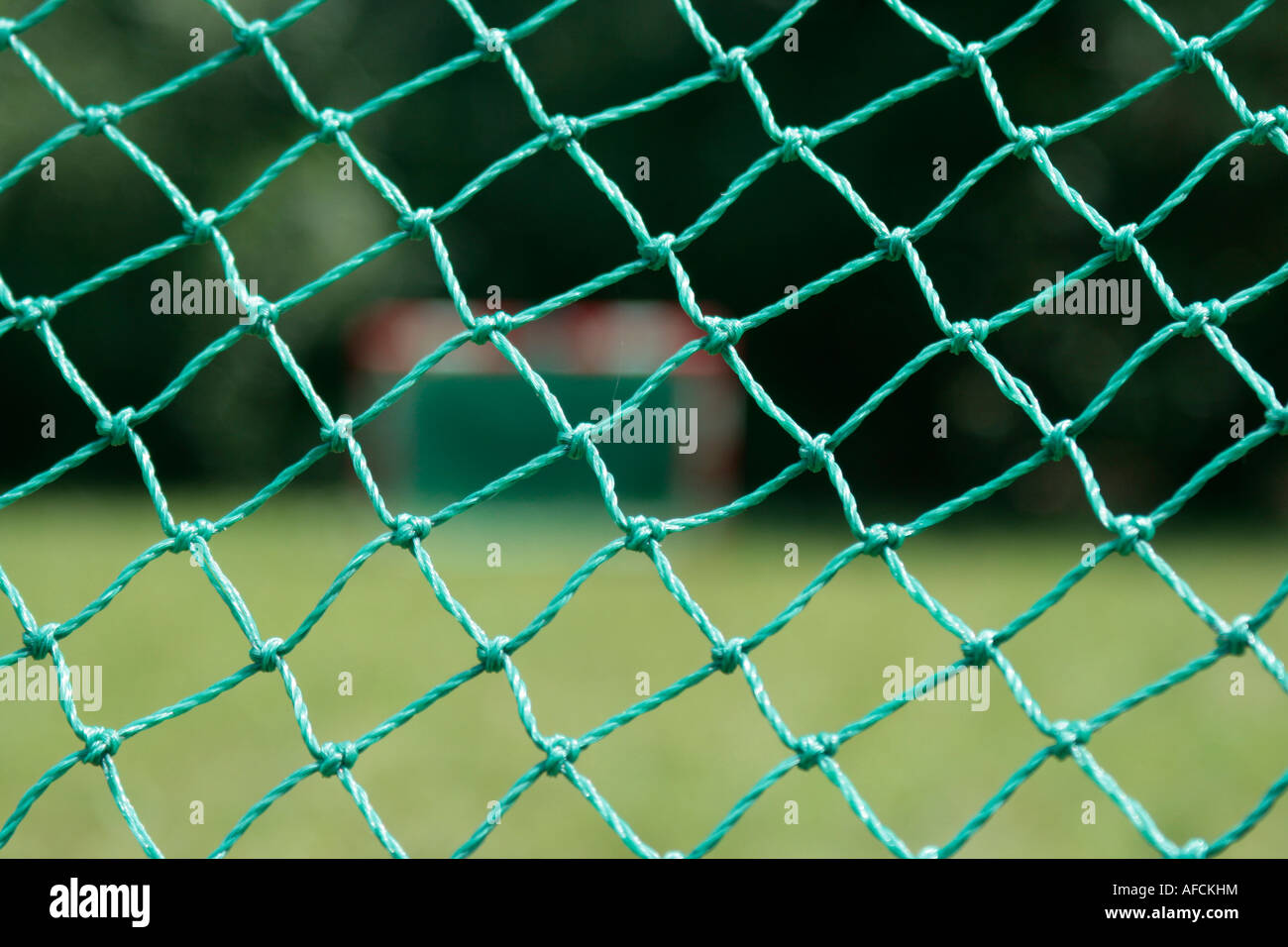 Fußball Netto Stockfoto