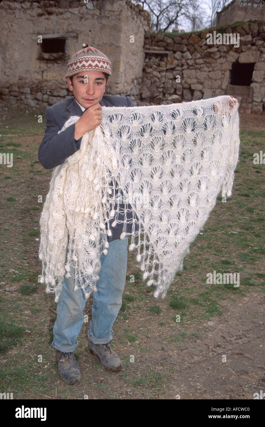 Türkei, Türkisch, Südosteuropa, Europa, Europäische Union, EU, EU, EU, Westasien, Asiaten Osmanisches Reich, Naher Osten, Osten, Kappadokien, Agzikarahan, Junge Stockfoto