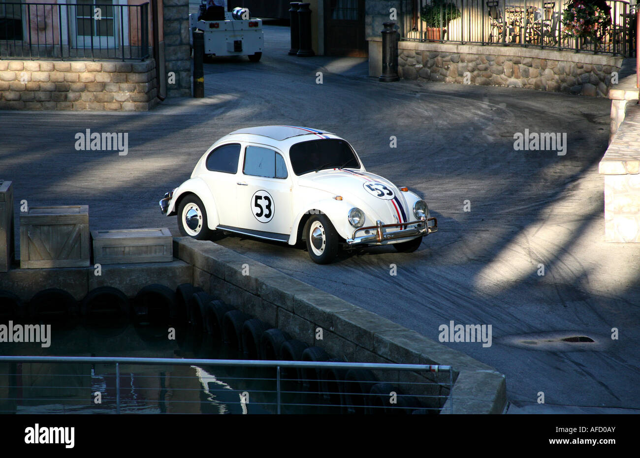 MGM Metro Goldwyn Mayer Studios in Disney World Orlando Sonderschau Stunts und Effekte mit Herbie Stockfoto