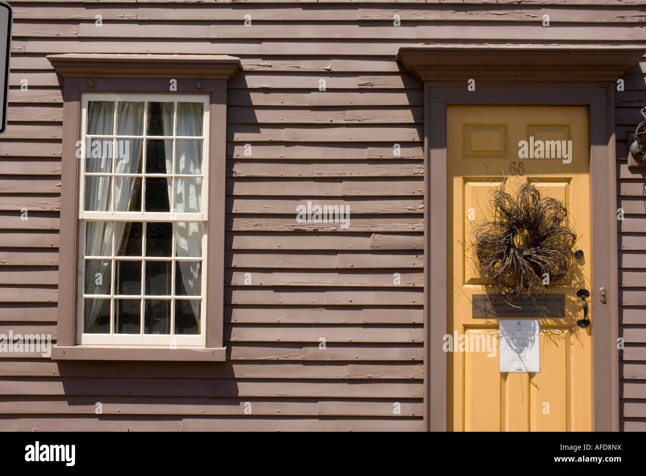 altes Haus in Newport Rhode island Stockfoto