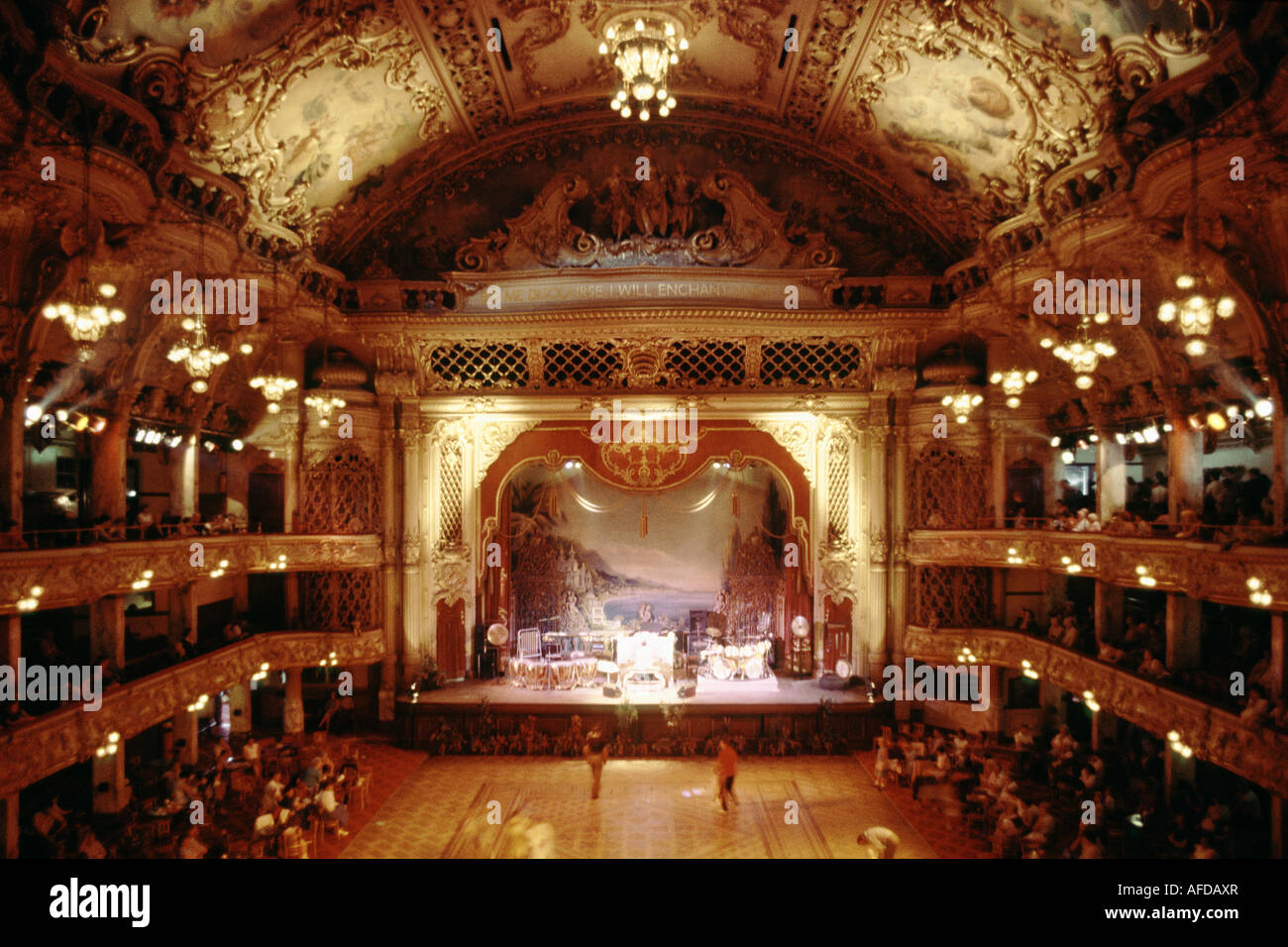 Ballsaal im Blackpool Tower, Lancashire Stockfoto