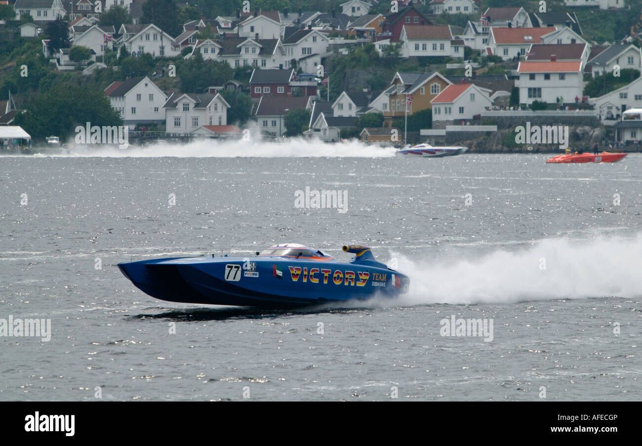 77 Sieg Dubay beim norwegischen Grand Prix in Arendal Stockfoto