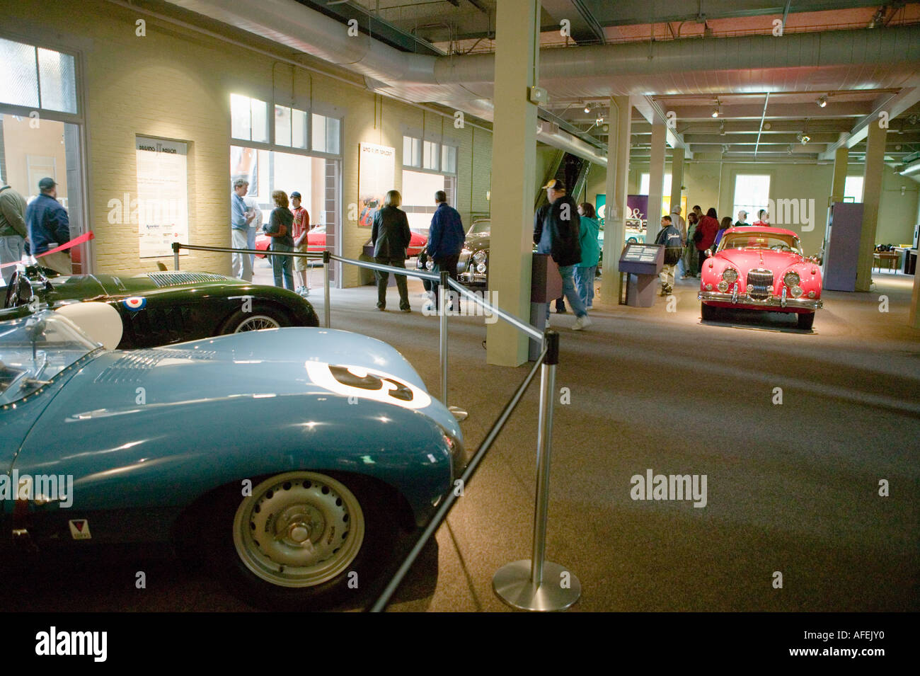 Saratoga Automobilmuseum Saratoga Springs NewYork Stockfoto