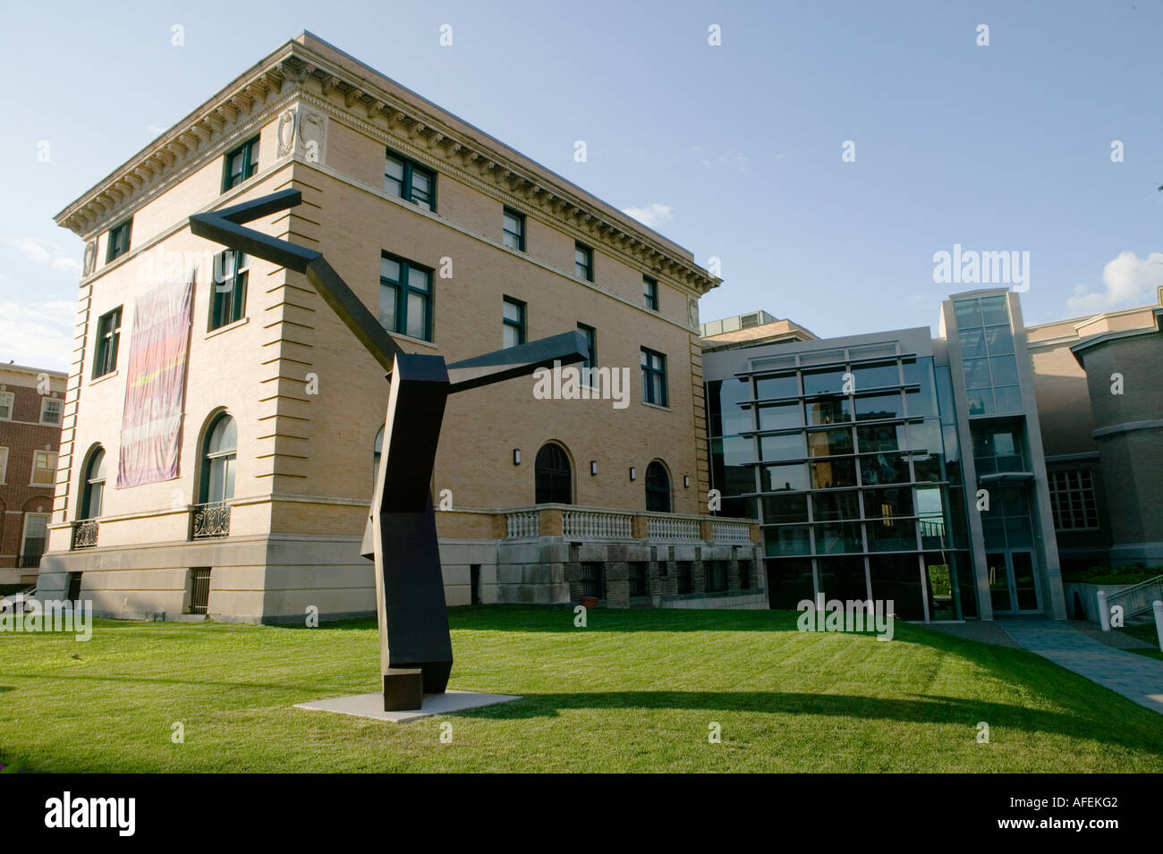 Albany-Institut für Geschichte und Kunst Albany NewYork Stockfoto