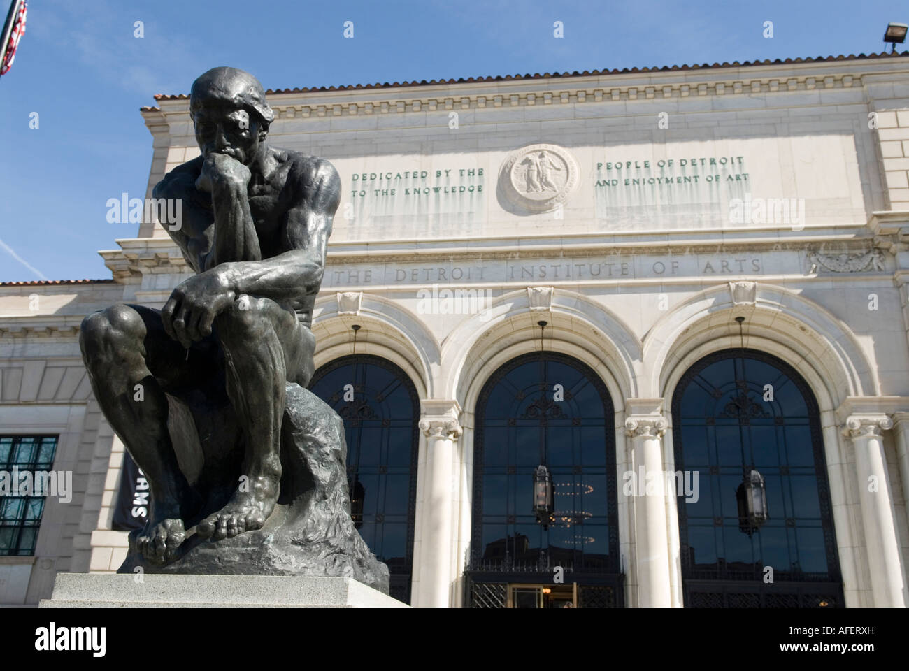 Das Detroit Institute of Arts Detroit Michigan Stockfoto