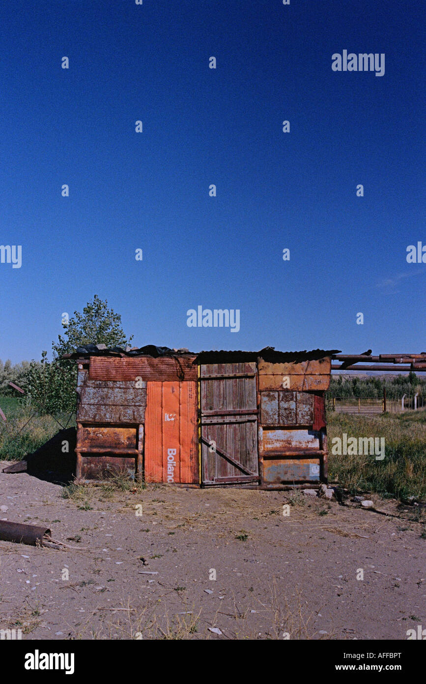 Malargue Schuppen Stockfoto