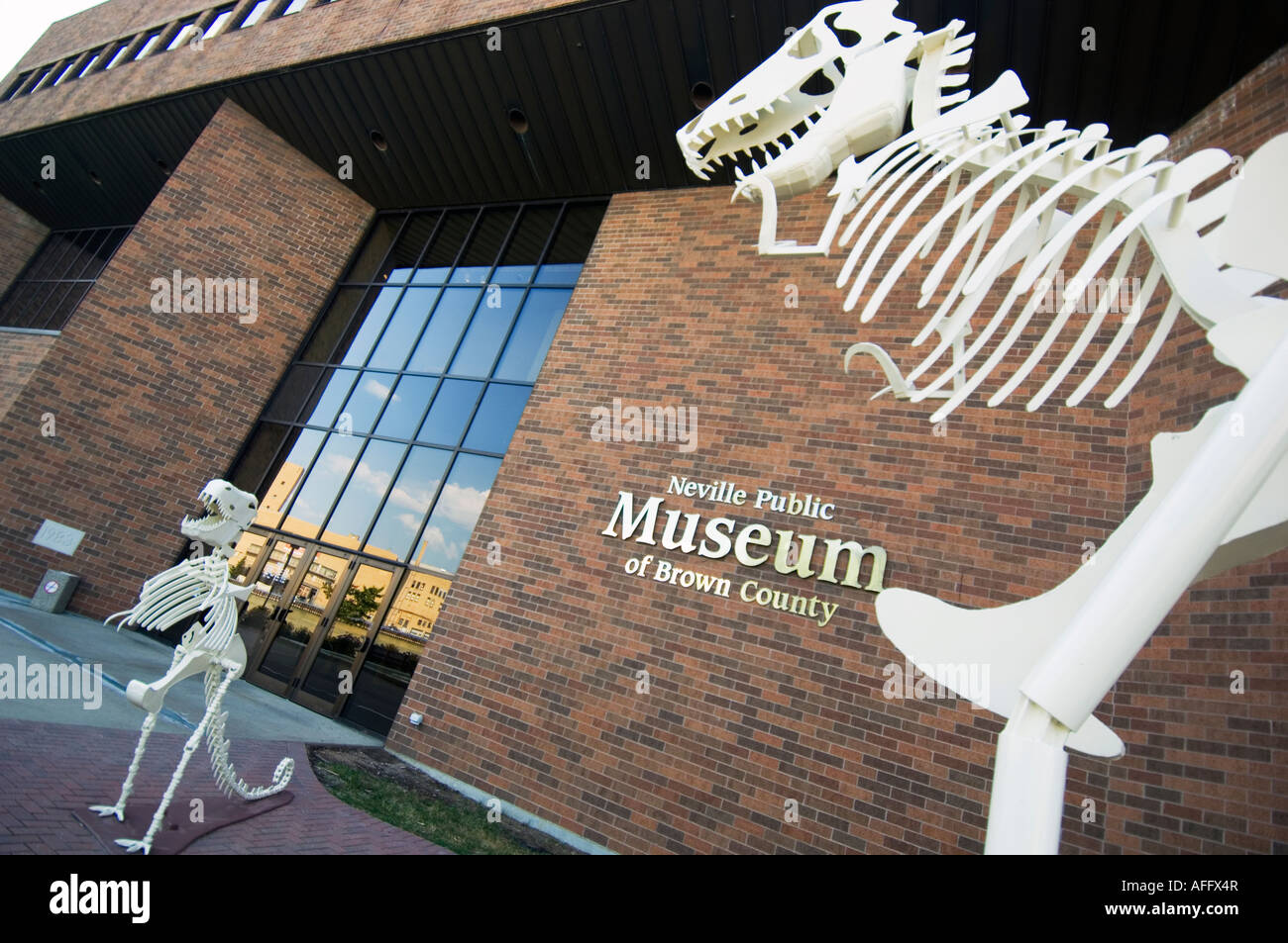 Neville Public Museum in Green Bay, Wisconsin Stockfoto