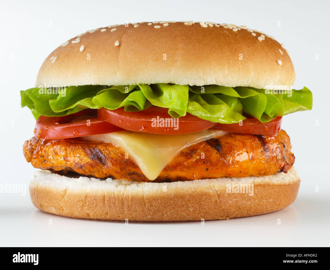 Burger Stockfoto