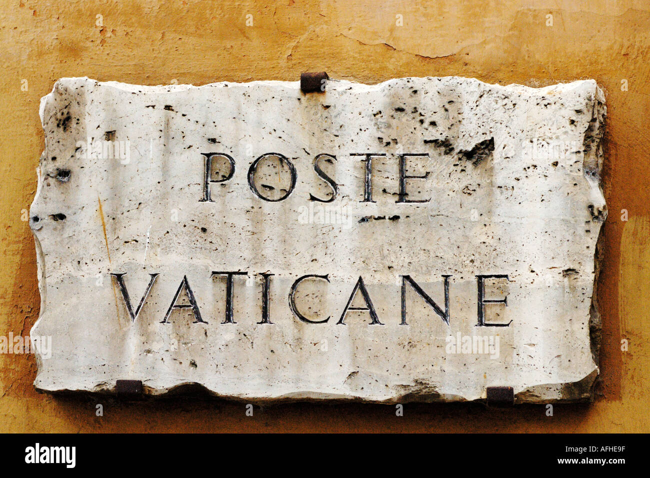 Vatikanstadt, Poste Vaticane Stockfoto