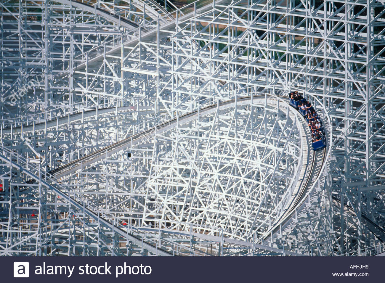 Twister Ii Rollercoaster Six Flags Elitch Gardens Vergnugungspark