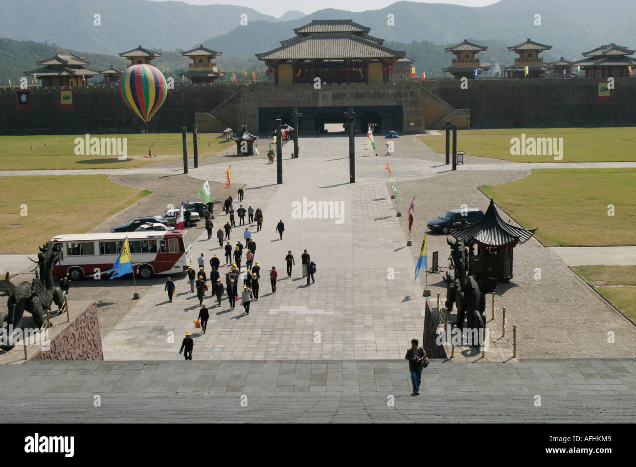 Dongyang Hengdian Film- und TV-Stadt Stockfoto