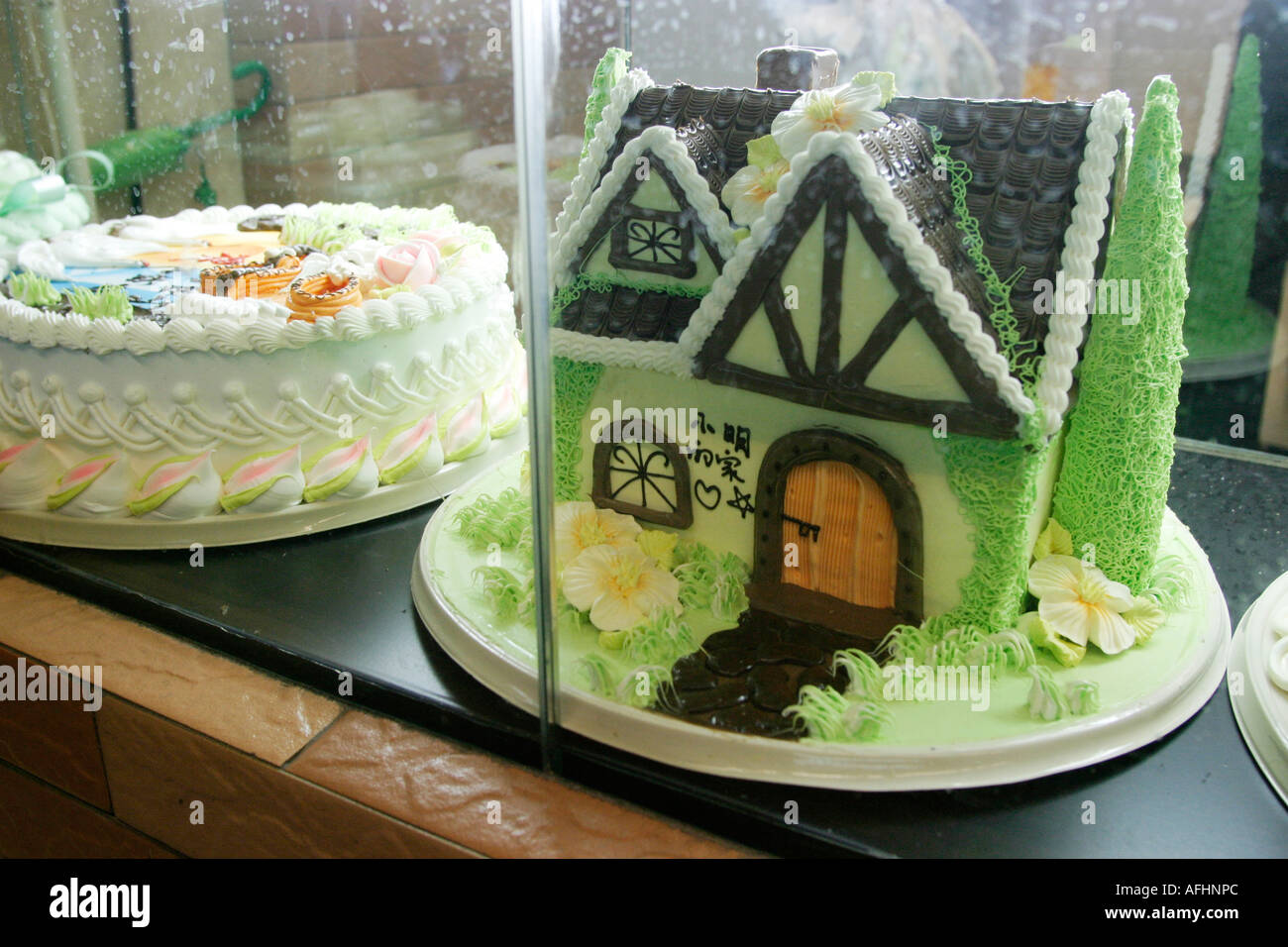 Feine Kuchen Stockfoto