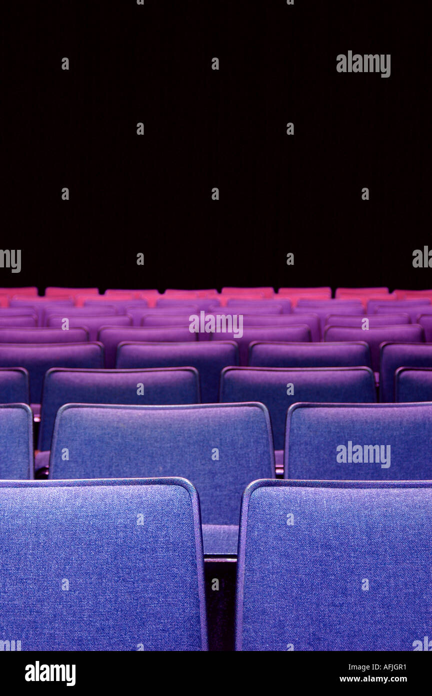 Theatersitze Stockfoto