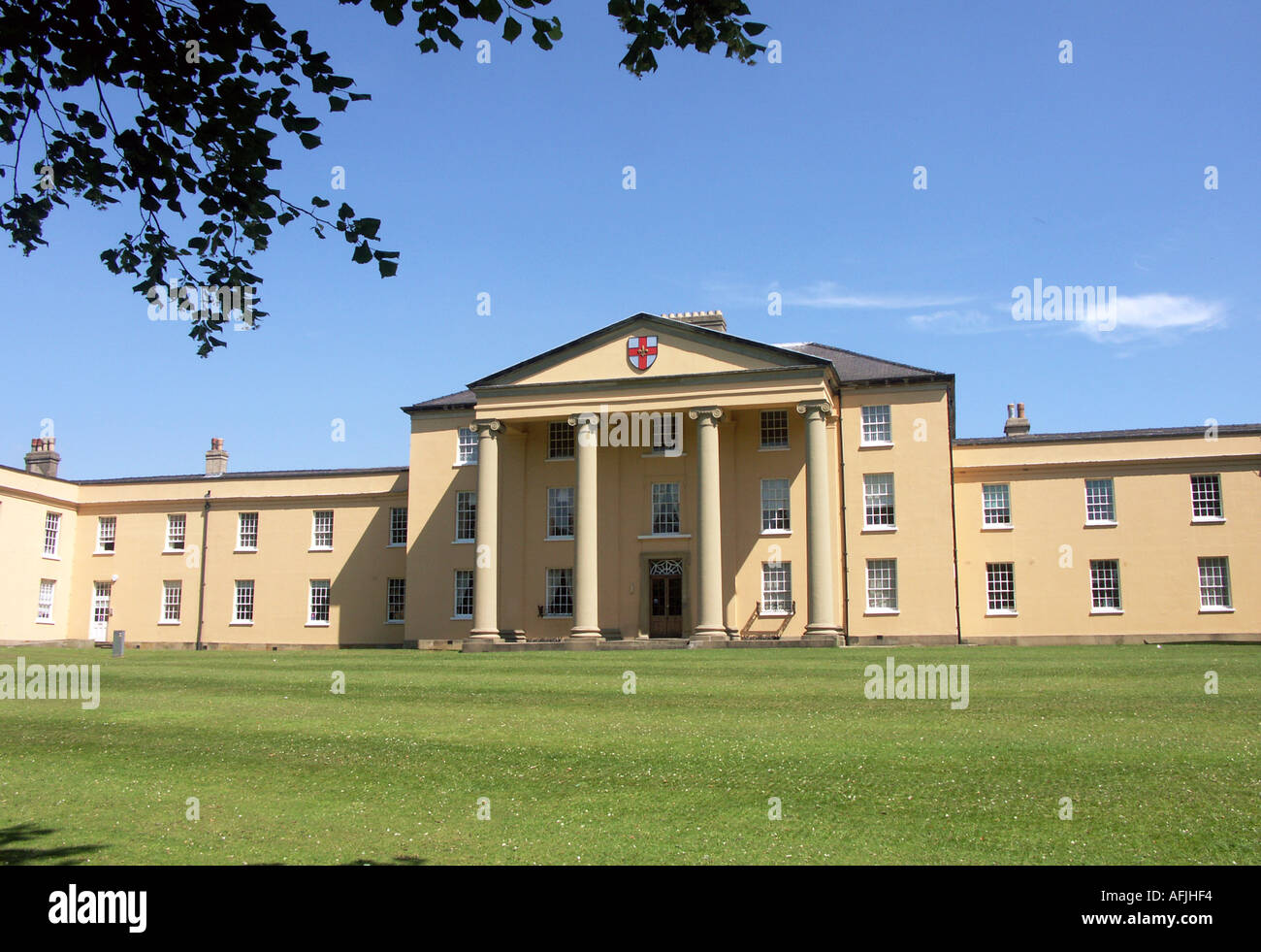 Der Rasen Visitor Center, Lincoln, Lincolnshire, England Stockfoto