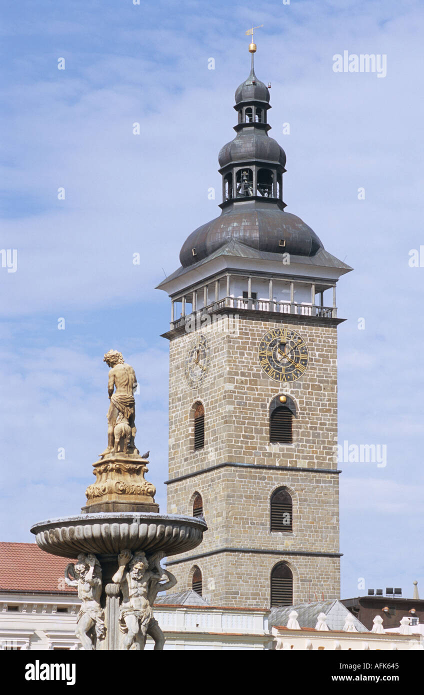 TSCHECHISCHE REPUBLIK-SÜDBÖHMEN BUDWEIS Stockfoto