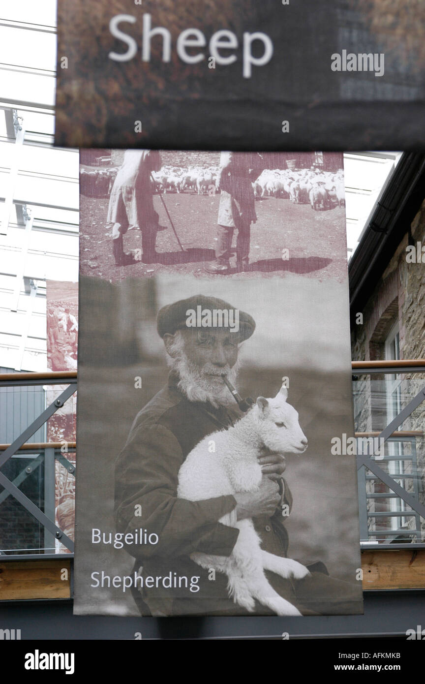 Die walisische Woll-Museum Amgueddfa Gwlan Cymru Drefach Felindre Carmarthenshire Wales UK Stockfoto