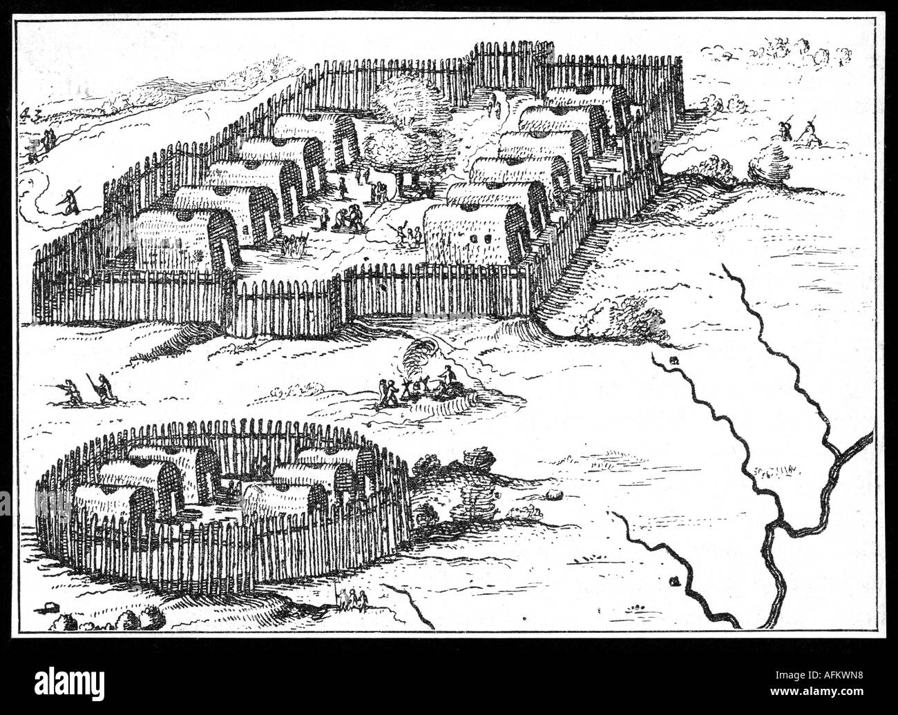 Geography Travel Usa People American Indians Stockfotos & Geography