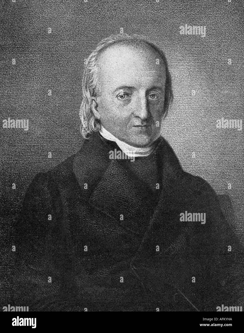 Fellenberg, Philipp Emanuel von, 15.6.171 - 21.11.1844, Schweizer Pädagoge, Porträt, lithographisches 19. Jahrhundert, Stockfoto