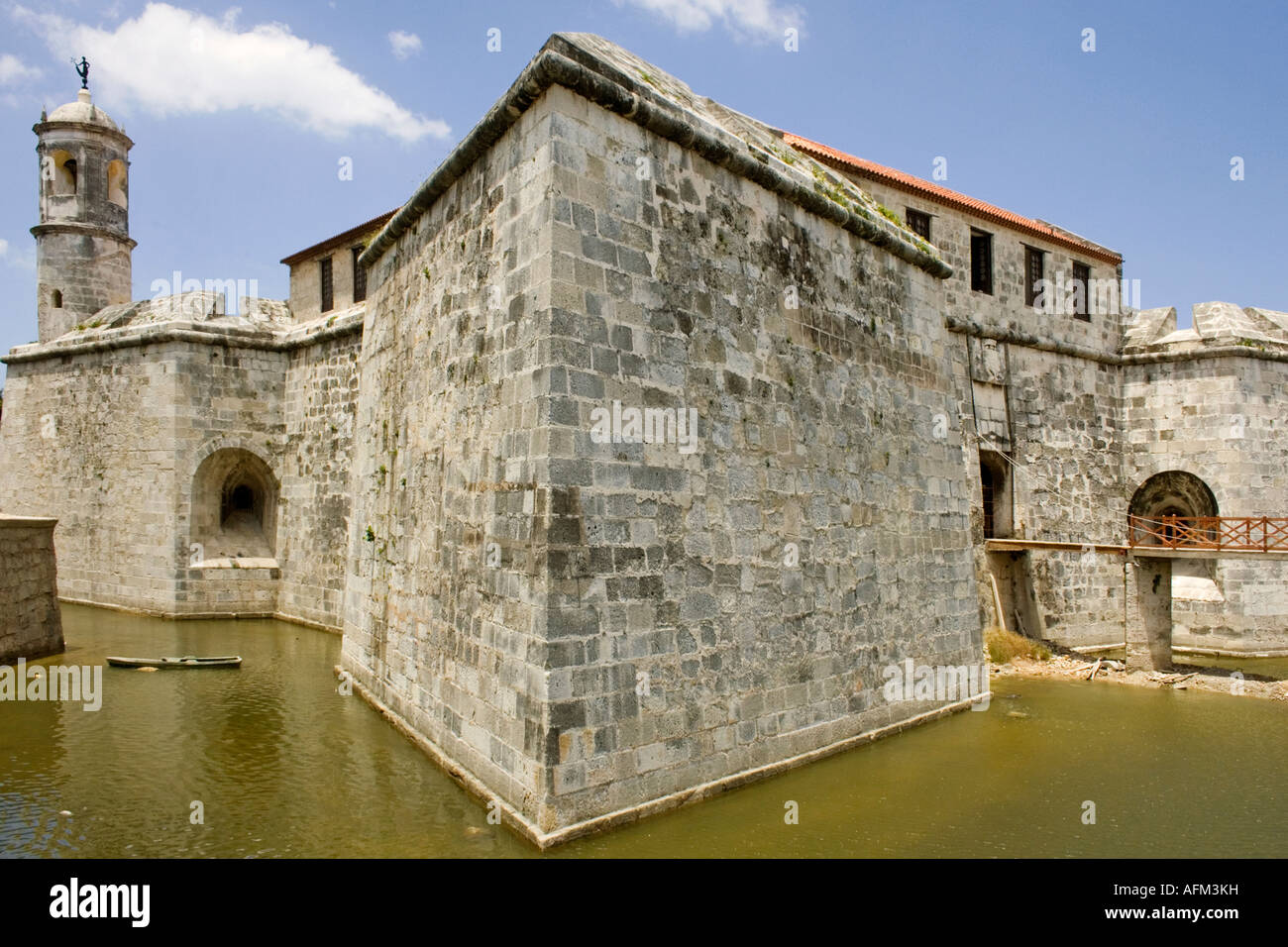 Castillo De La Real Fuerza, Havanna Vieja Stockfoto