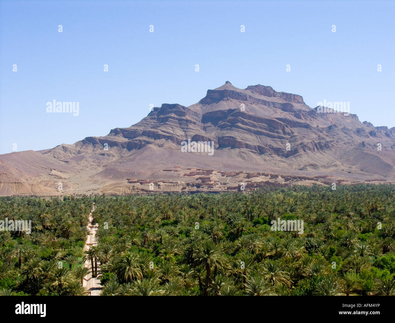 Agdz, Draa-Tal, Ouarzazate, Marokko, Nordafrika Stockfoto