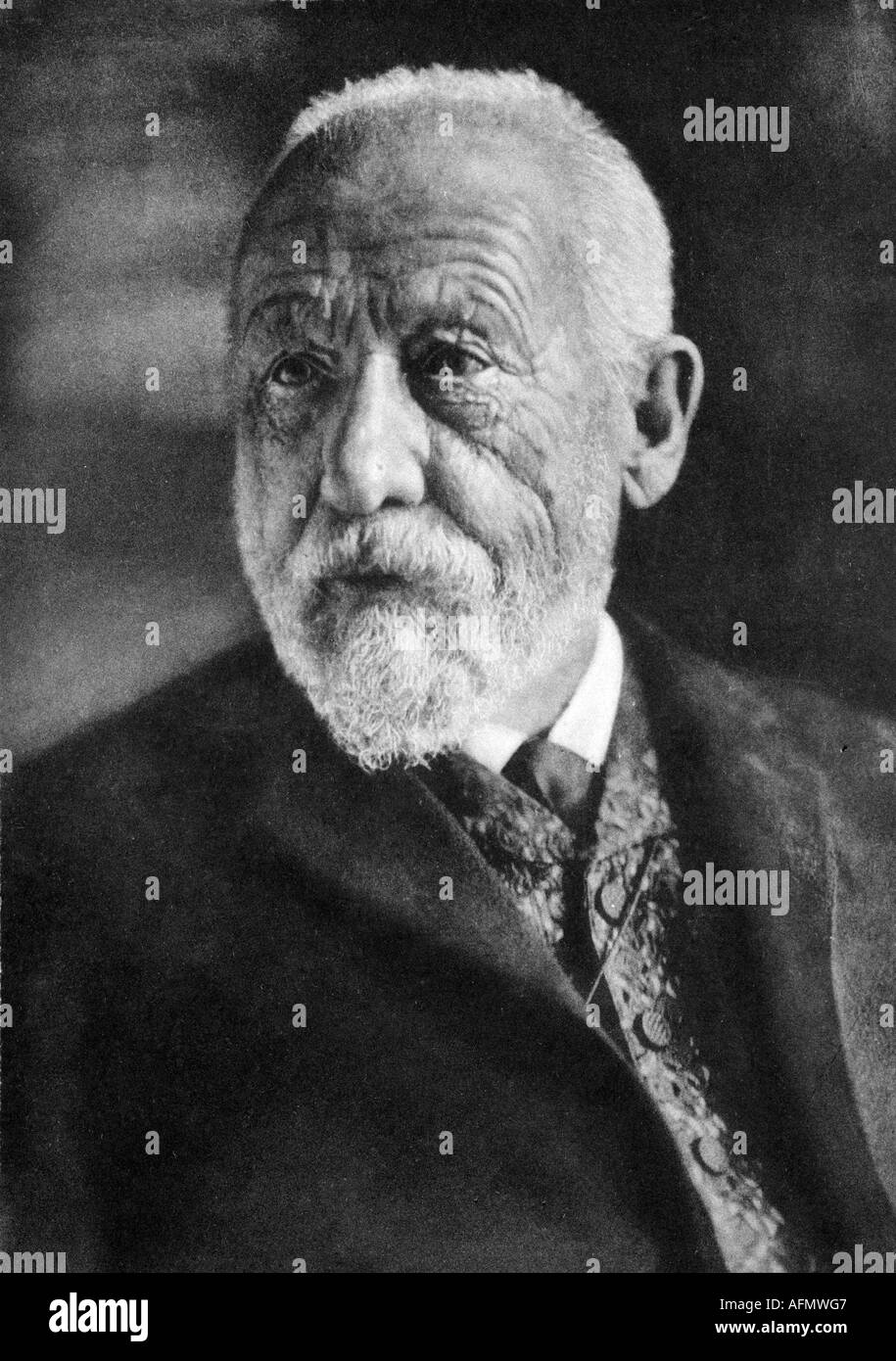 Dilthey, Wilhelm, 19.11.1834 - 1.10.1911, deutscher Philosoph, Porträt, ca. 1910, Stockfoto