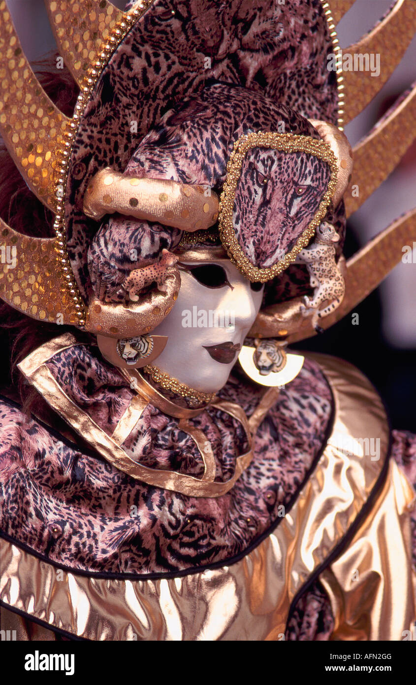 Divinité du Bengale Maske in Venedig 2006 Stockfoto
